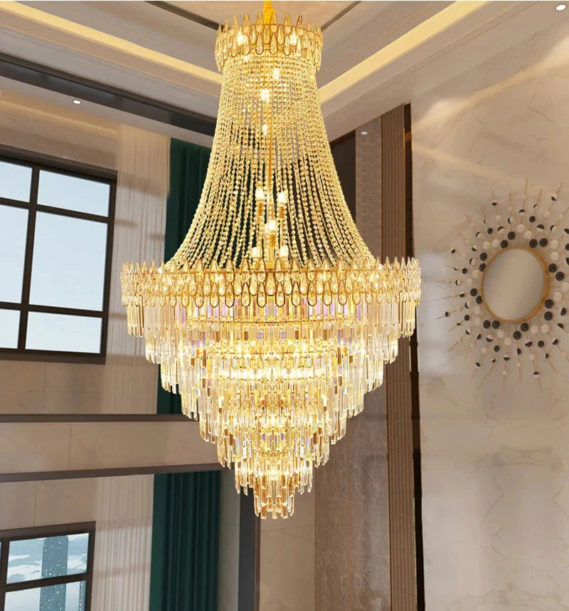 Élégance Lumineuse en Cristal Nordique - Luminaire IL582134-ILLUMEEN.COM