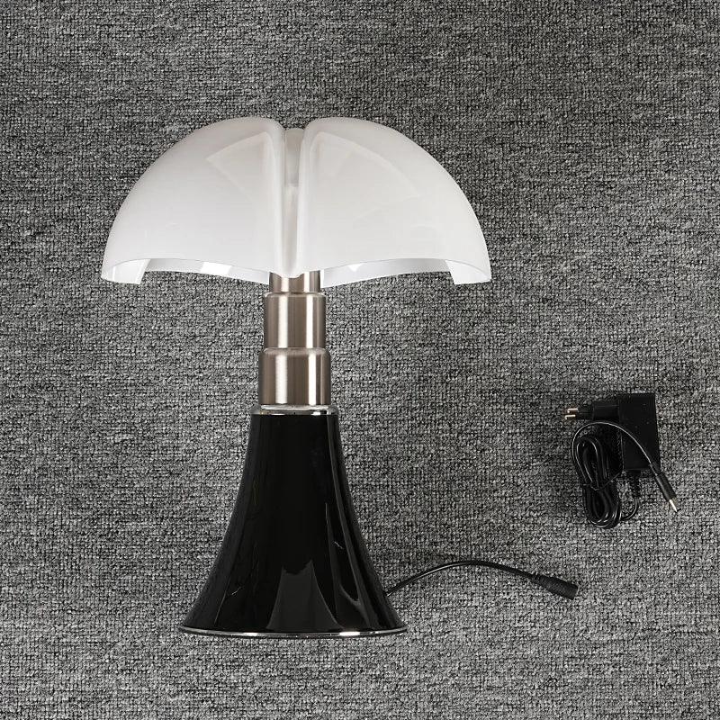 Élégante Lampe De Table Florale En Acrylique Et Acier IL582914-ILLUMEEN.COM