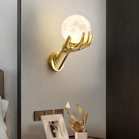 Luminaire Applique Murale dorée - Référence: Mira1045-ILLUMEEN.COM