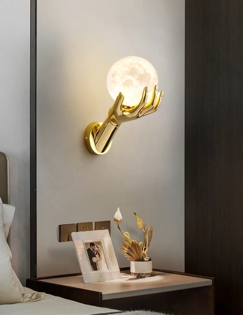 Luminaire Applique Murale dorée - Référence: Mira1045-ILLUMEEN.COM