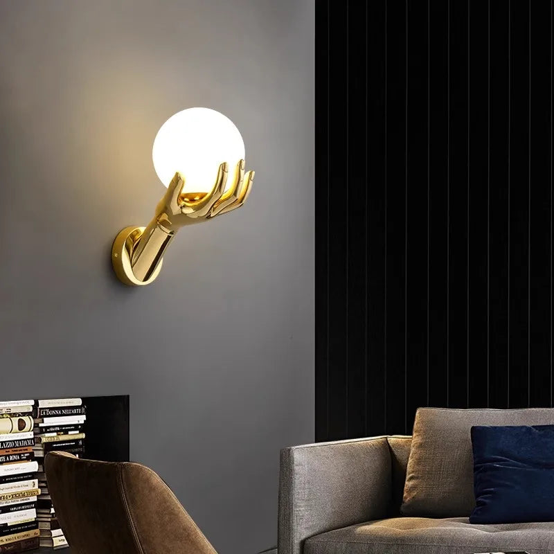 Luminaire Applique Murale dorée - Référence: Mira1045-ILLUMEEN.COM