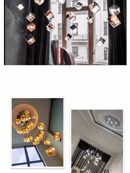 Luminaire Suspension finition brillante argentée – Référence : Marvyn6723-ILLUMEEN.COM