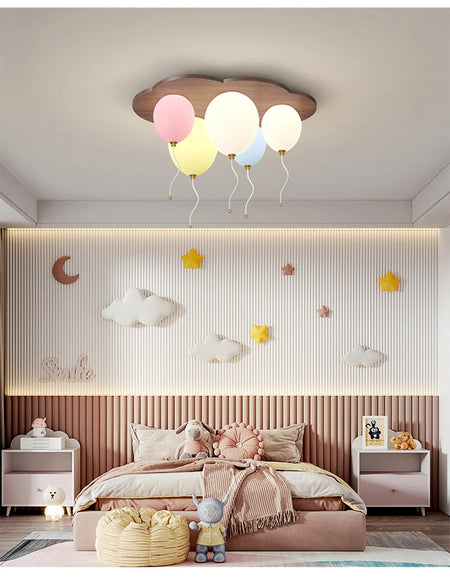Luminaire Enfant forme nuage – Référence: Léo8412-ILLUMEEN.COM