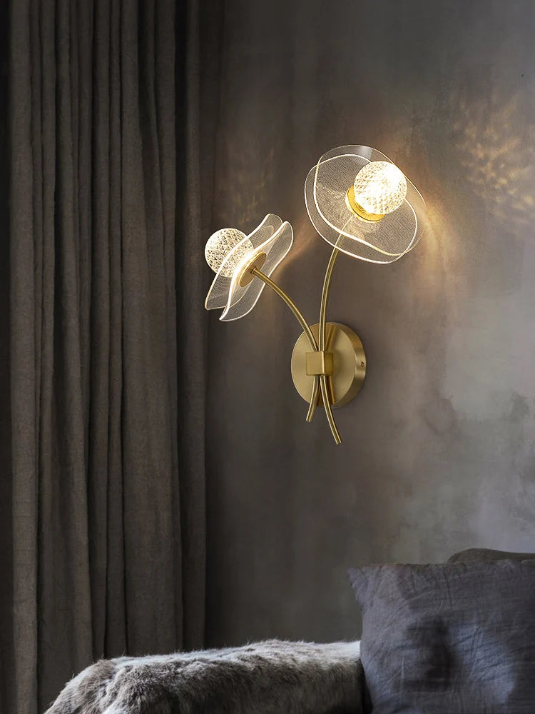 Luminaire Applique Murale lotus – Référence: Thaïs2047-ILLUMEEN.COM