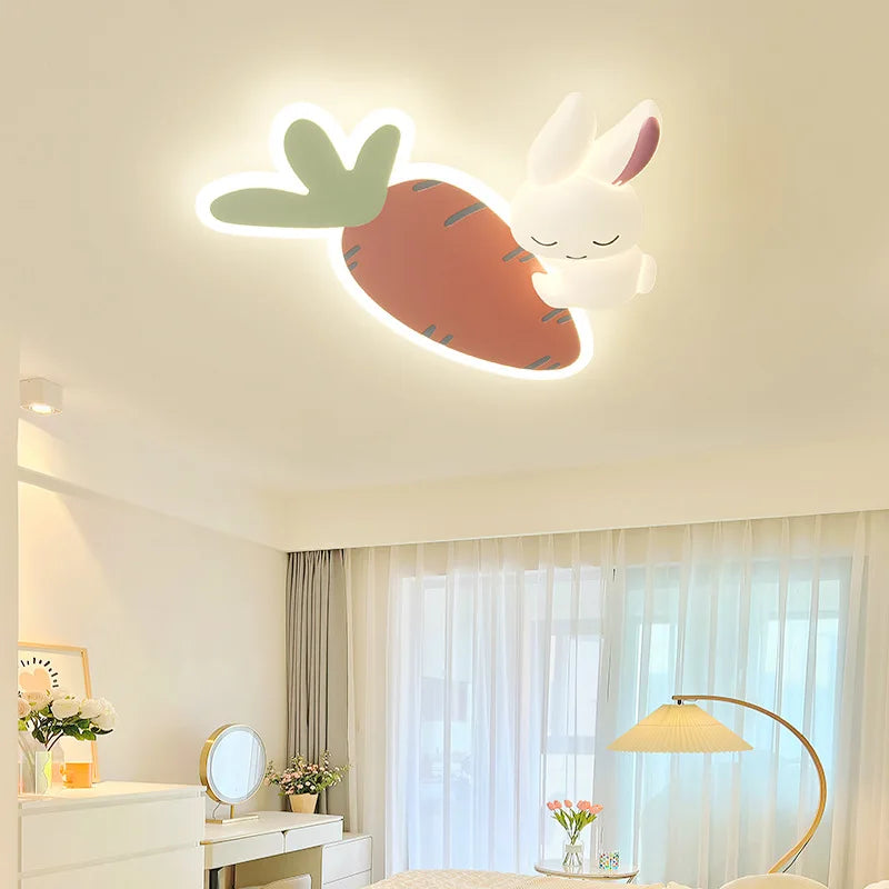 Luminaire Enfant Carotte Lapin – Référence: Louna3821-ILLUMEEN.COM