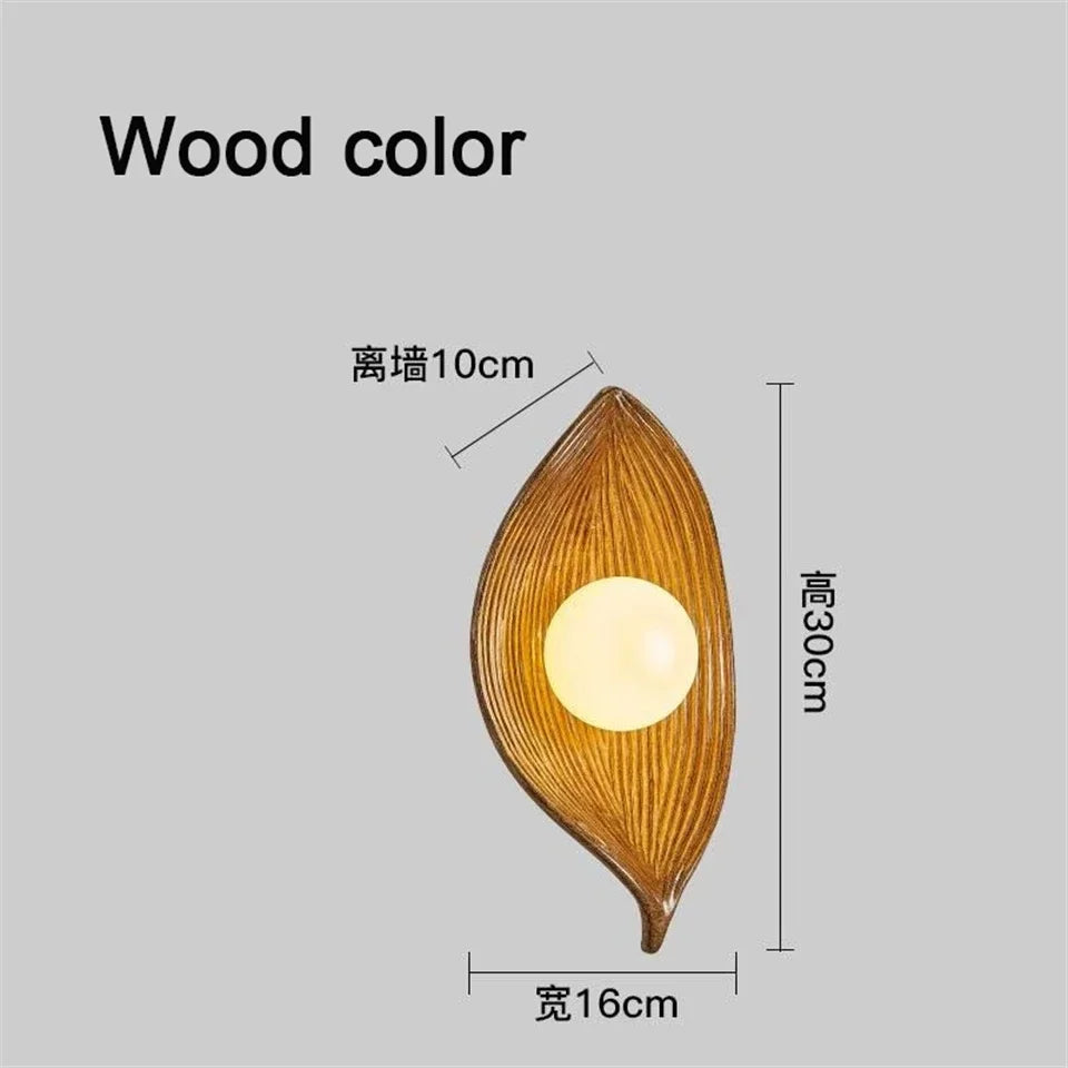 Luminaire Applique Murale Feuille Zen – Référence: Iris1045-ILLUMEEN.COM