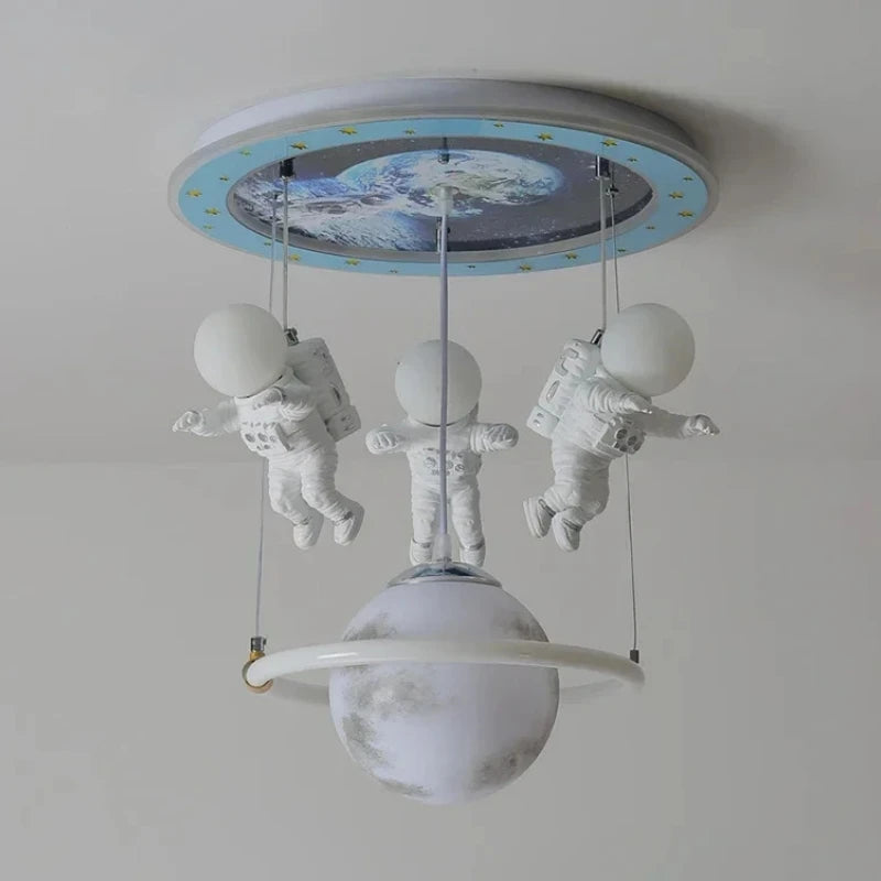 Luminaire Enfant Forme Astronaute – Référence: Quorin4937-ILLUMEEN.COM
