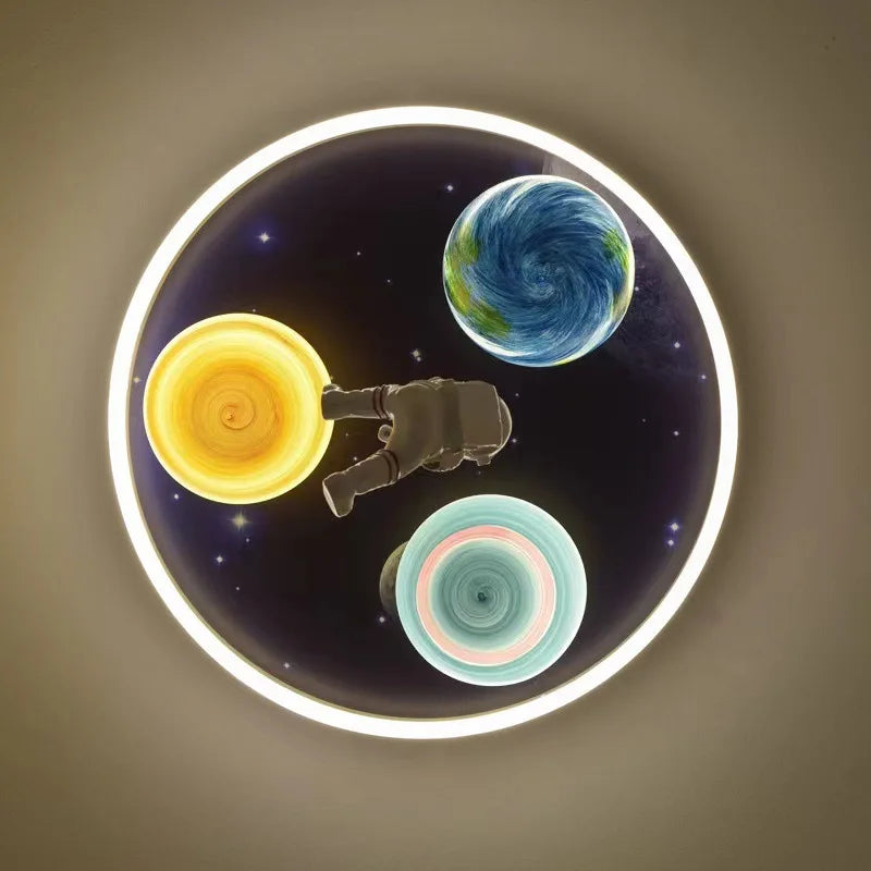 Luminaire Enfant Motifs Étoilés – Référence: Azarine4729-ILLUMEEN.COM