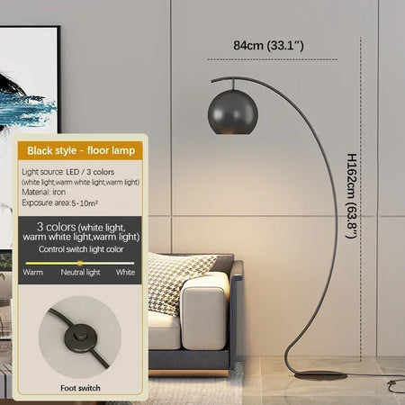 Luminaire Lampadaire Design Épuré – Référence: Maïa2943-ILLUMEEN.COM