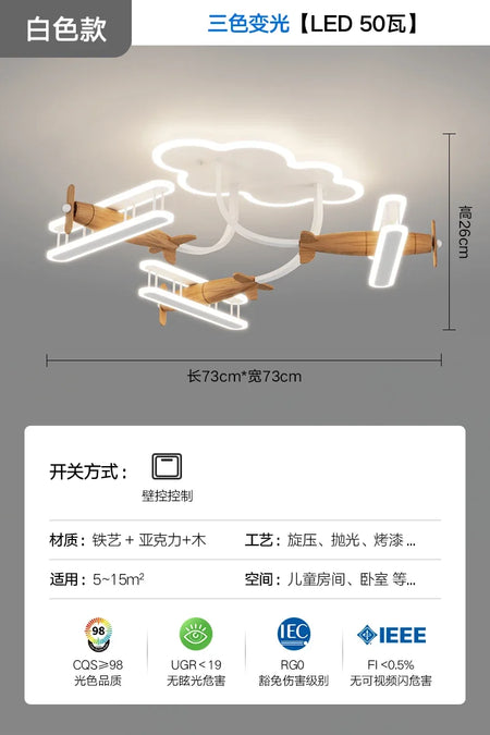 Luminaire Enfant Design Nuage Doux – Référence: Zoé2374-ILLUMEEN.COM