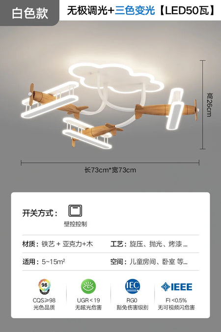Luminaire Enfant Design Nuage Doux – Référence: Zoé2374-ILLUMEEN.COM