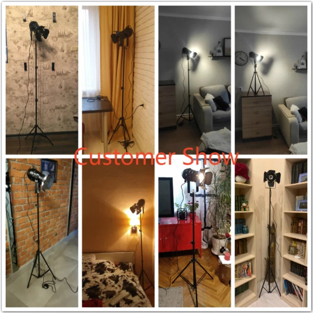 Luminaire Lampadaire style rétro chic – Référence: Enzo1048-ILLUMEEN.COM