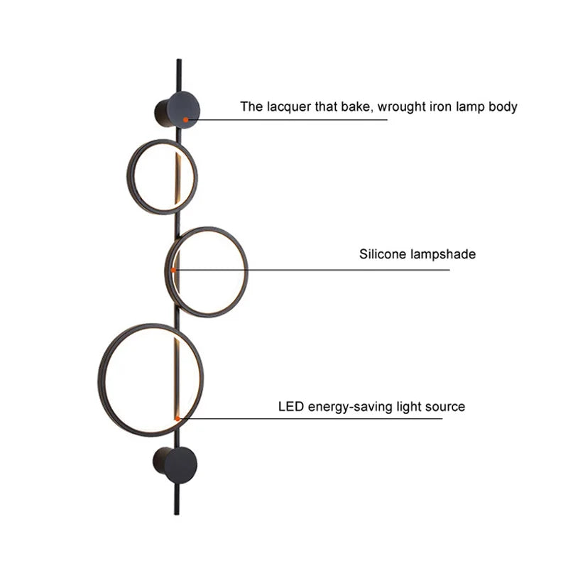 Luminaire Applique Murale Forme arquée – Référence: Ari1234-ILLUMEEN.COM