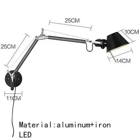 Luminaire Applique Murale arquée - Référence: Nola1045-ILLUMEEN.COM