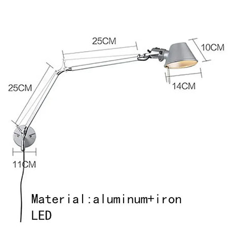 Luminaire Applique Murale arquée - Référence: Nola1045-ILLUMEEN.COM