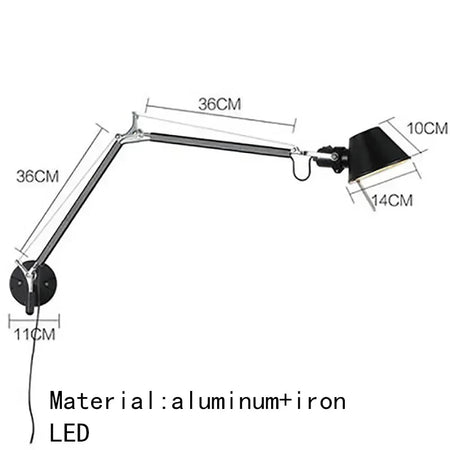 Luminaire Applique Murale arquée - Référence: Nola1045-ILLUMEEN.COM
