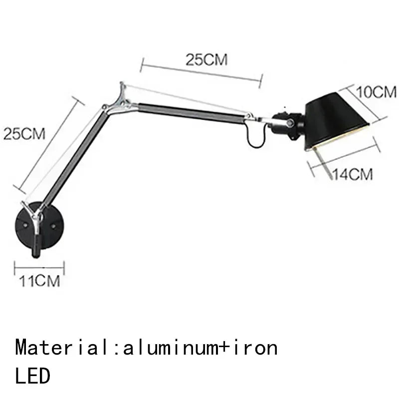 Luminaire Applique Murale arquée - Référence: Nola1045-ILLUMEEN.COM