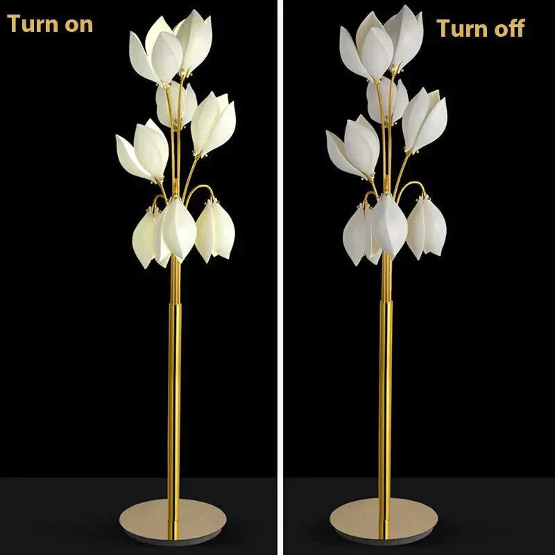 Lampadaire Design Élégant en Métal et Céramique - Luminaire Chic IL729384-ILLUMEEN.COM