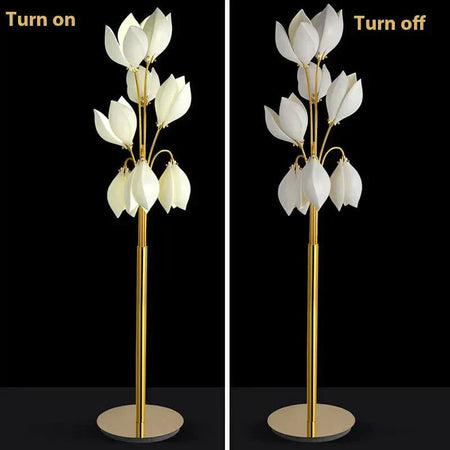 Lampadaire Design Élégant en Métal et Céramique - Luminaire Chic IL729384-ILLUMEEN.COM