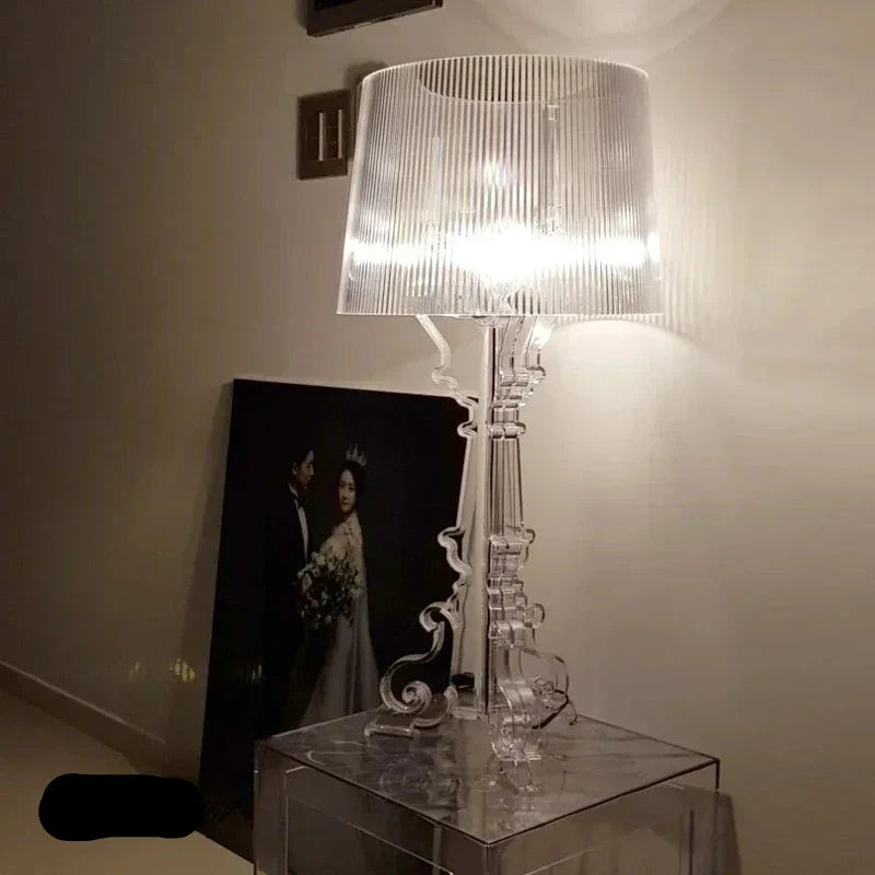 Lampe de Bureau LED en Acrylique Transparent Luminaire IL538926-ILLUMEEN.COM