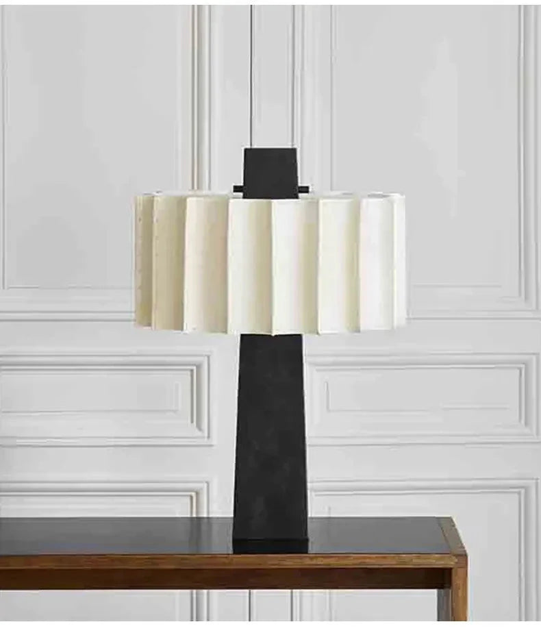 Lampe de Chevet Scandinave Minimaliste Noire et Blanche IL527319-ILLUMEEN.COM