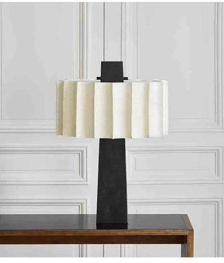 Lampe de Chevet Scandinave Minimaliste Noire et Blanche IL527319-ILLUMEEN.COM