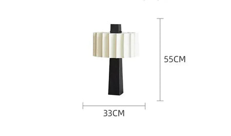 Lampe de Chevet Scandinave Minimaliste Noire et Blanche IL527319-ILLUMEEN.COM