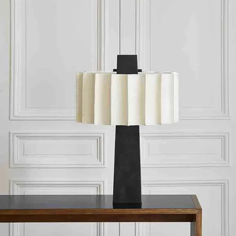 Lampe de Chevet Scandinave Minimaliste Noire et Blanche IL527319-ILLUMEEN.COM