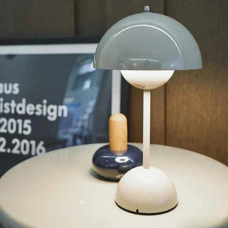 Lampe de Table Champignon LED Rechargeable - Luminaire IL839274-ILLUMEEN.COM