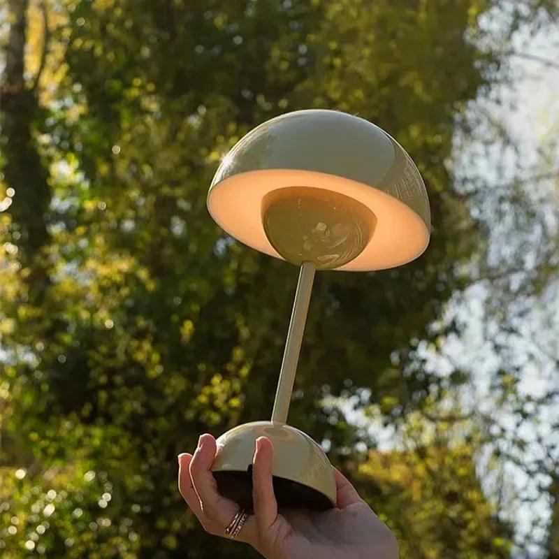 Lampe de Table Champignon LED Rechargeable - Luminaire IL839274-ILLUMEEN.COM