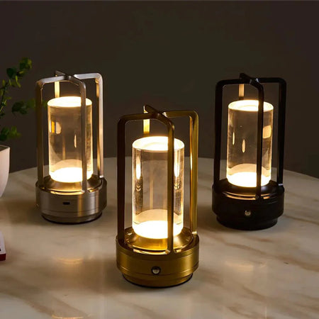 Lampe de Table Élégante à Luminosité Réglable et Rechargeable IL482307-ILLUMEEN.COM