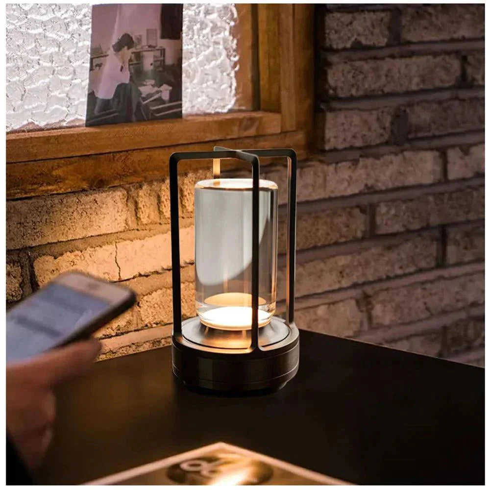 Lampe de Table Élégante à Luminosité Réglable et Rechargeable IL482307-ILLUMEEN.COM