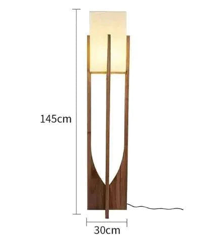 Lampe de Table en Bois Massif au Design Nordique - Luminaire IL937284-ILLUMEEN.COM