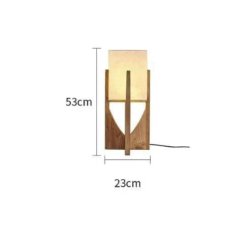 Lampe de Table en Bois Massif au Design Nordique - Luminaire IL937284-ILLUMEEN.COM
