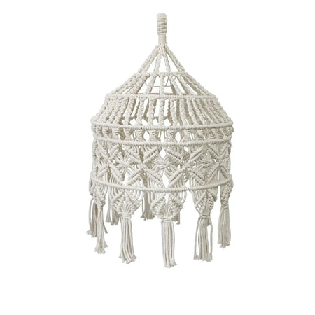 Luminaire Abat-jour en Macramé Tissé à la Main IL572839-ILLUMEEN.COM