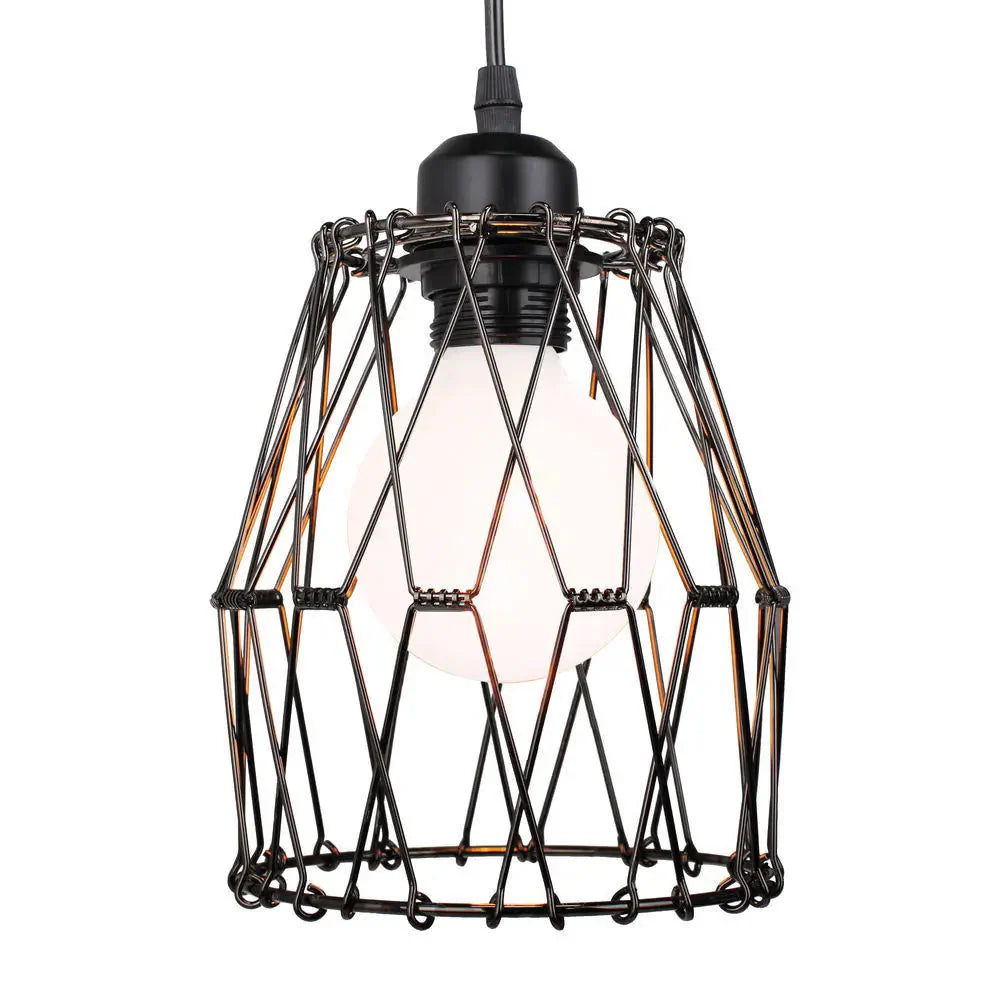 Luminaire Abat-Jour Suspendu En Fer Forgé Vintage IL583927-ILLUMEEN.COM