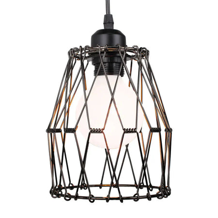 Luminaire Abat-Jour Suspendu En Fer Forgé Vintage IL583927-ILLUMEEN.COM