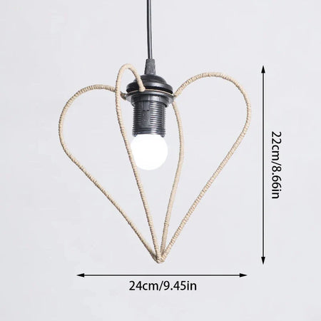 Luminaire Abat-jour Vintage en Rotin Simulé Élégant IL592837-ILLUMEEN.COM