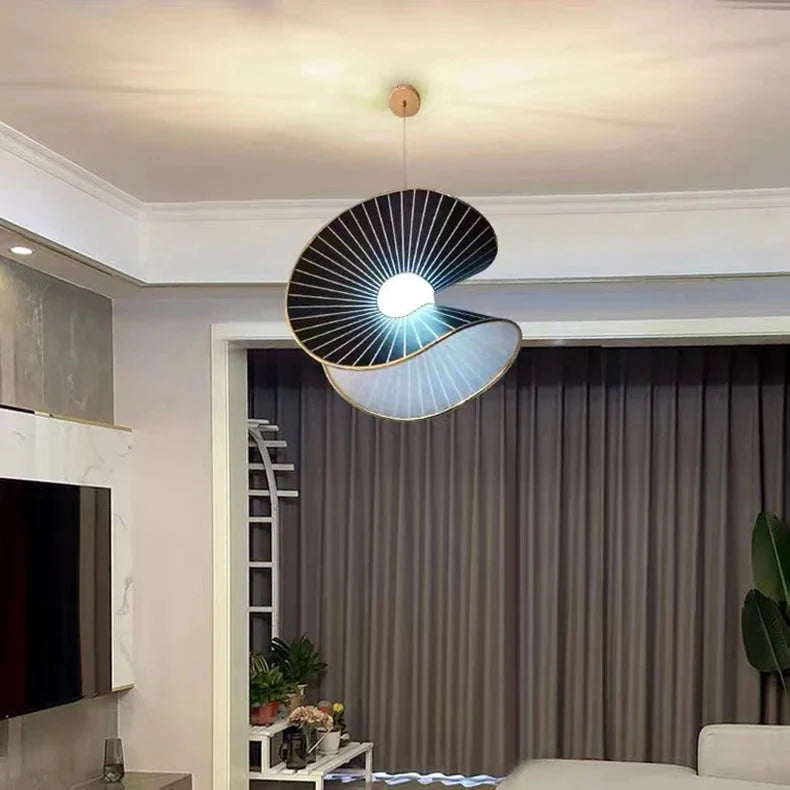 Luminaire Art Déco Élégant en Noir et Or IL527364-ILLUMEEN.COM