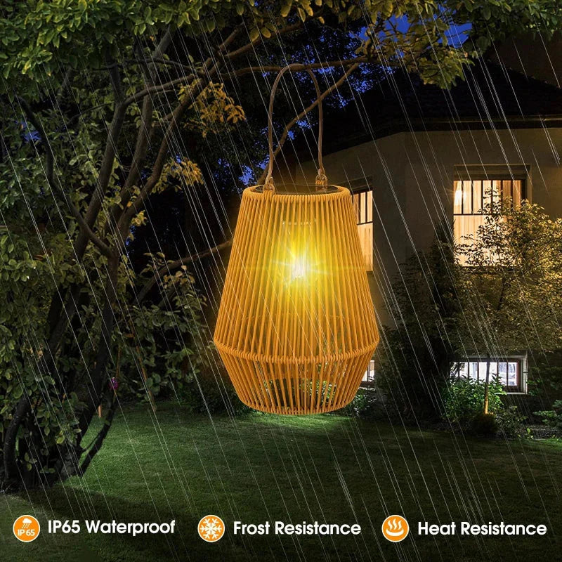 Luminaire Artisanale Élégante en Rotin - IL582349-ILLUMEEN.COM