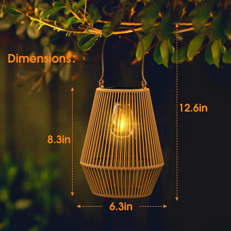 Luminaire Artisanale Élégante en Rotin - IL582349-ILLUMEEN.COM