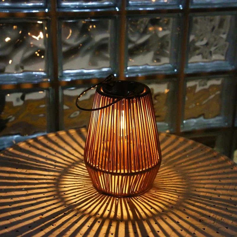 Luminaire Artisanale Élégante en Rotin - IL582349-ILLUMEEN.COM