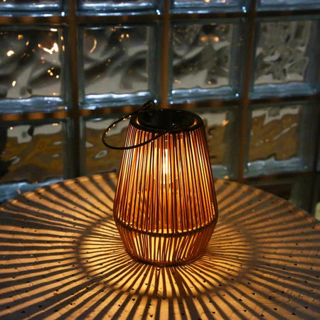 Luminaire Artisanale Élégante en Rotin - IL582349-ILLUMEEN.COM