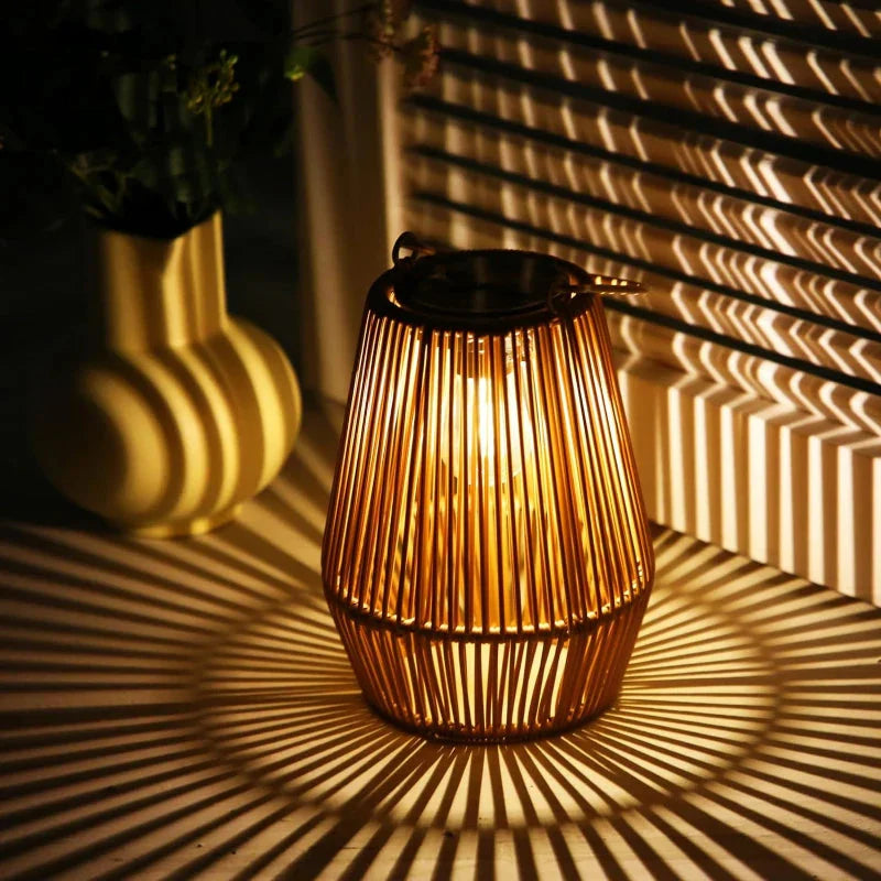 Luminaire Artisanale Élégante en Rotin - IL582349-ILLUMEEN.COM
