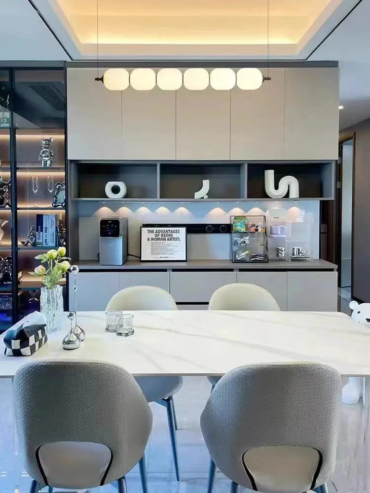 Luminaire Chic Élégant avec Six Globes Lumineux IL582743-ILLUMEEN.COM