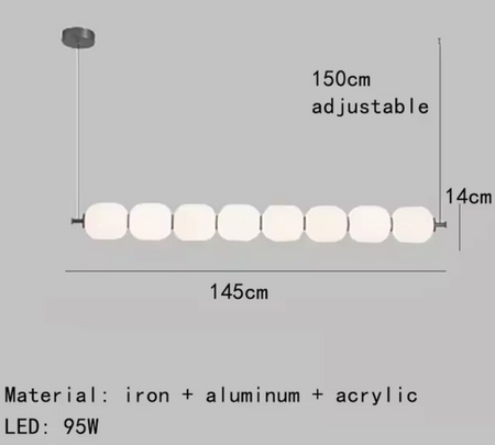Luminaire Chic Élégant avec Six Globes Lumineux IL582743-ILLUMEEN.COM