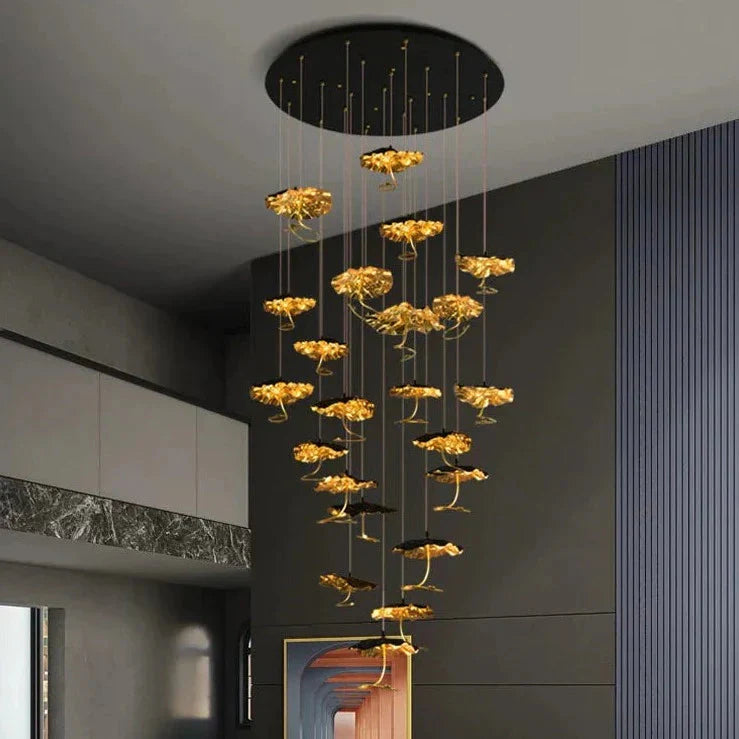 Luminaire Chic en Cristal LED à Anneaux IL947362-ILLUMEEN.COM