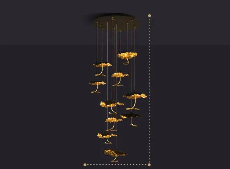 Luminaire Chic en Cristal LED à Anneaux IL947362-ILLUMEEN.COM
