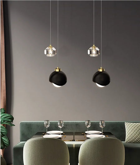 Luminaire Chic en Cristal LED pour Salon et Salle à Manger IL582749-ILLUMEEN.COM