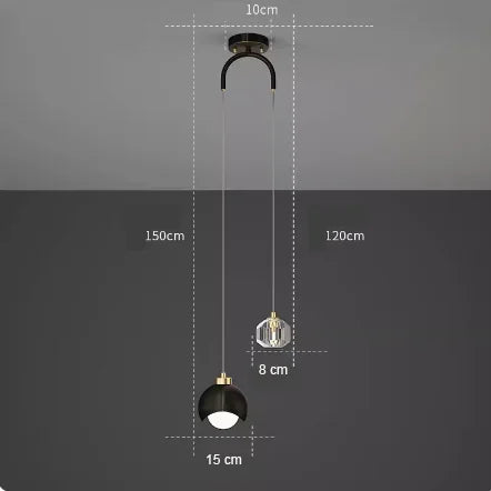 Luminaire Chic en Cristal LED pour Salon et Salle à Manger IL582749-ILLUMEEN.COM